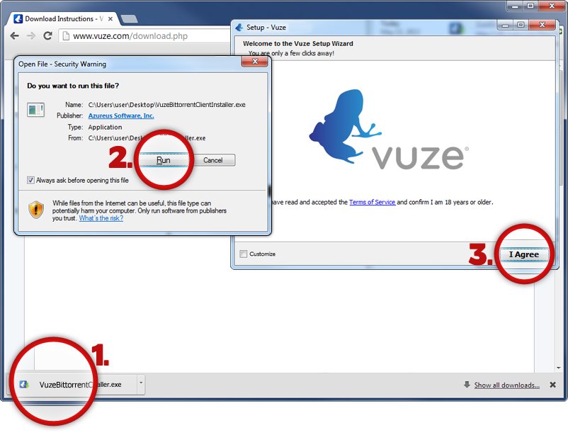 where to download vuze